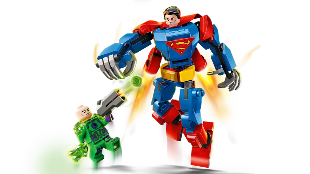 Конструктор LEGO DC 76302 Робот Супермен против Лекса Лютора