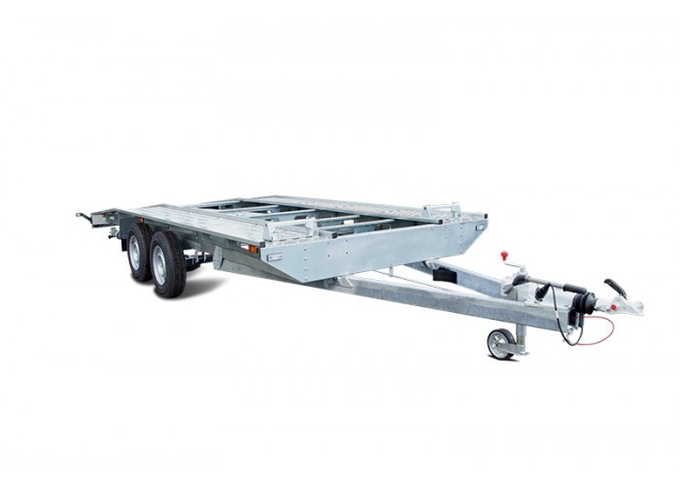 Прицеп-эвакуатор с платформой над колесами МЗСА E 5122-2.35.301