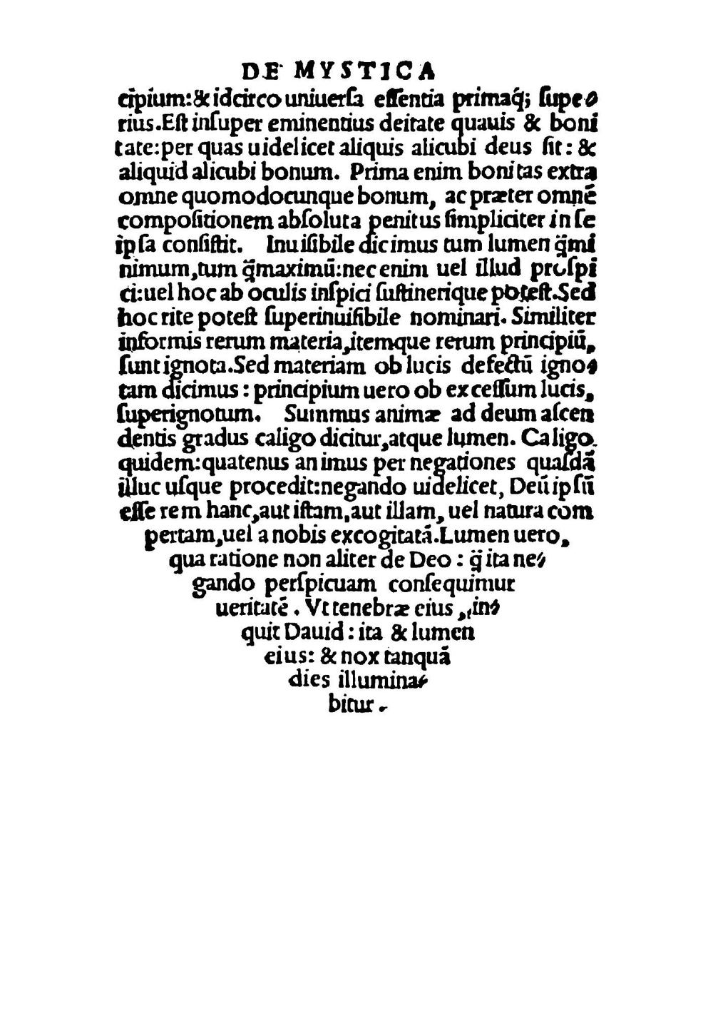 Libri II alter de mystica theologia, alter de divinis nominibus. Marsilio Ficino et interprete et explanatore, quibus Graeca quoque lectio adjecta est. Omnia castigata | S.D. Areopagites