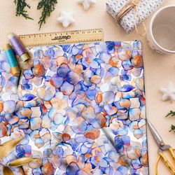 Ткань мембрана «цветы на воде» клод моне