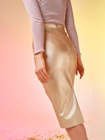Юбка Voland Leather Gold