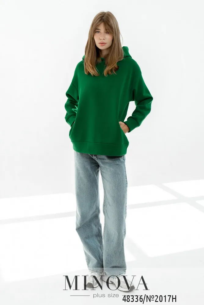 Худи 2017Н-зеленый Minova