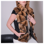 Жилет из меха соболя «Душегрея соболья»