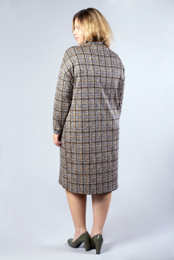 Платье женское 2721АП, клетка #225Кла052721АП