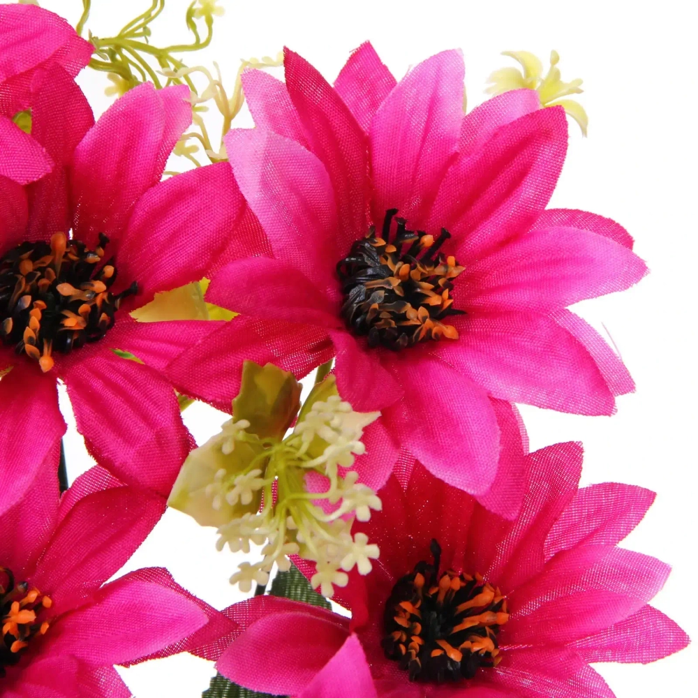 Искусственные цветы «Весеннее вдохновение» 40см 10цветков сиреневый цвет