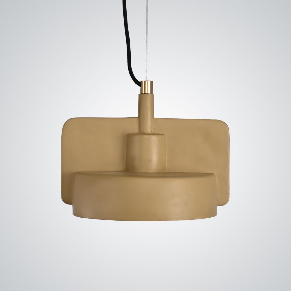 Подвесной бетонный светильник SKOVL A Песочный