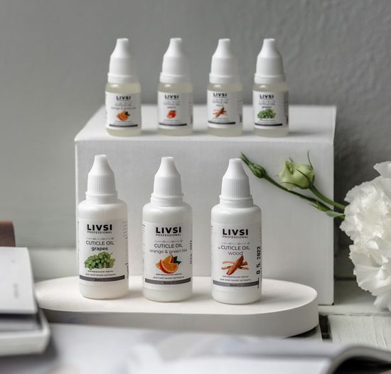 Масло для кутикулы Персик  10 мл Livsi