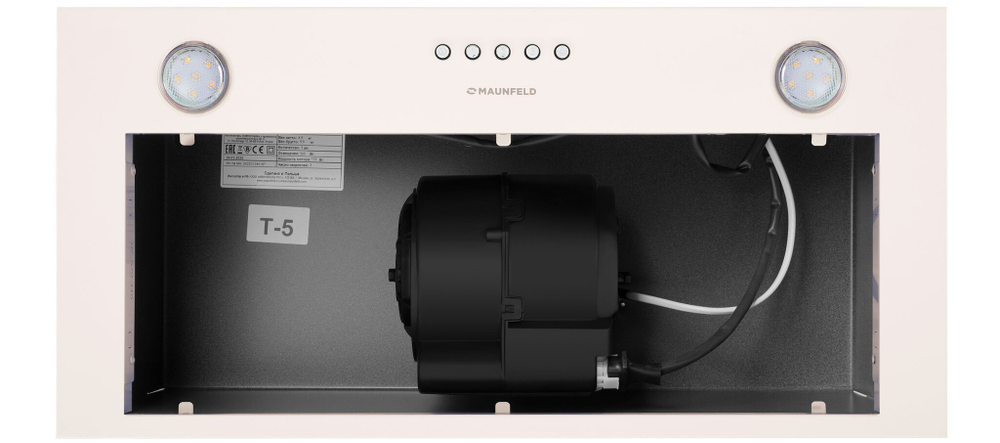 Кухонная вытяжка MAUNFELD Crosby Singl 60 бежевый фото 5