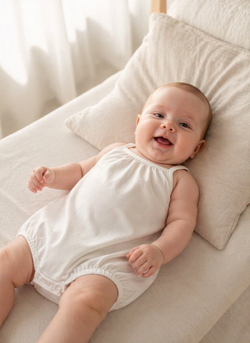 Боди-маечка (экрю)