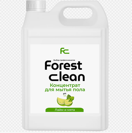 Forest clean концентрат для мытья пола Лайм и мята 5 л