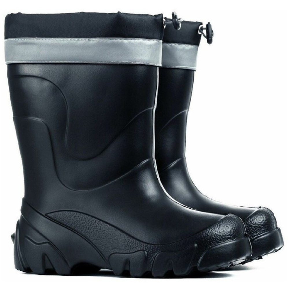 Д623-НУ «Мороз» Сапоги детские из ЭВА с надставкой и утеплителем (черный, 33-34)