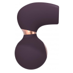 Фиолетовый вакуум-волновой клиторальный стимулятор с вибрацией Irresistible Invincible Purple IRR003PUR