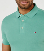 Поло Tommy Hilfiger - зеленый(MW0MW17771)