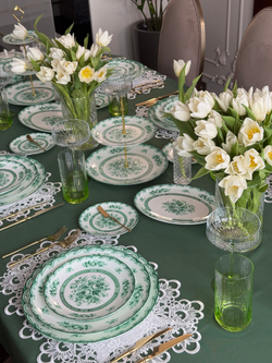 Салатник круглый First Lady Зеленый сад