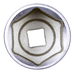 KING TONY (623555M) Головка торцевая глубокая шестигранная 3/4", 55 мм