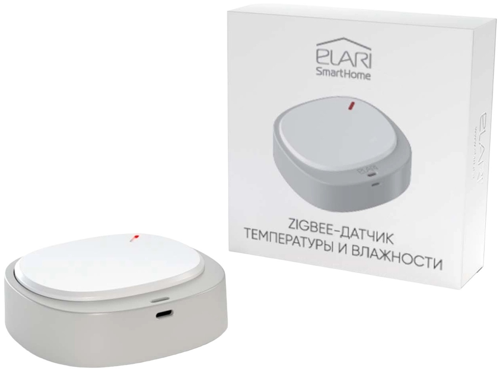 Датчик температуры и влажности Elari Smart T&H Sensor, экосистема: Умный дом Яндекса