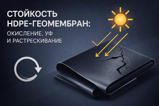 Стойкость HDPE-геомембран к окислению, УФ-излучению и растрескиванию