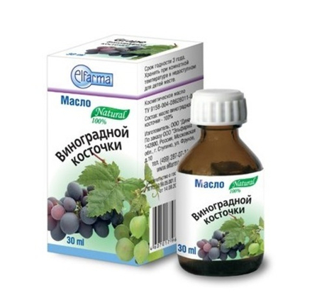 Elfarma Масло Виноградной косточки, косметическое, 30 мл