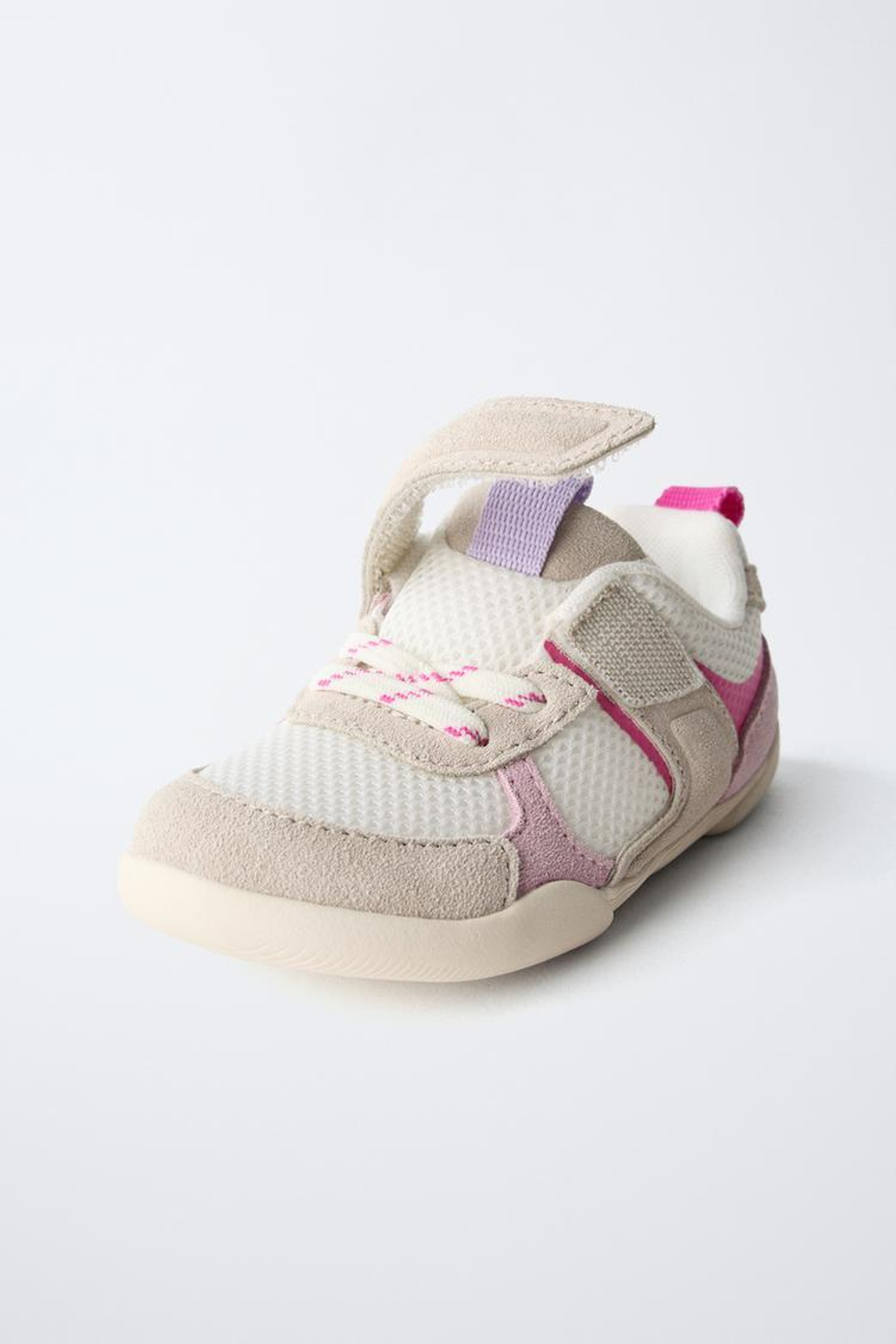 ZARA ЦВЕТНЫЕ КРОССОВКИ BAREFOOT, РОЗОВЫЙ