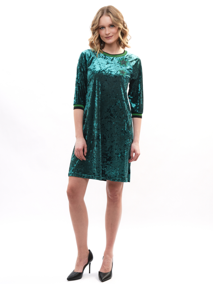 Платье женское бархатное