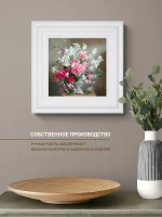 Картина интерьерная настенная на холсте 30х30 см