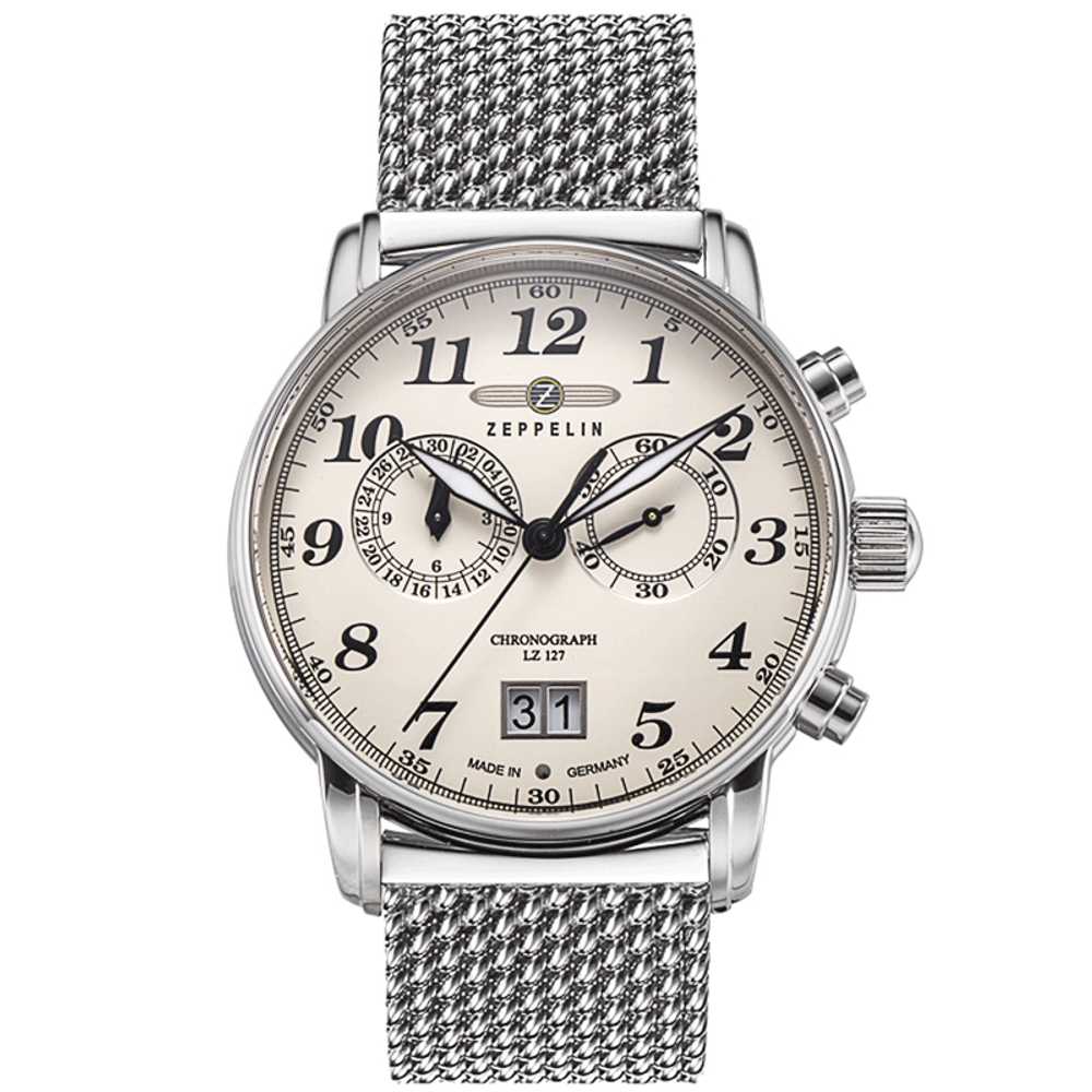 ZEPPELIN Piaget Collection Quartz Movement Men"s Watches Watch 40 Mother of Pearl Color Watch Dial