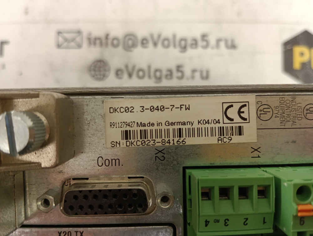 Rexroth DKC02.3-040-7-FW* б/у