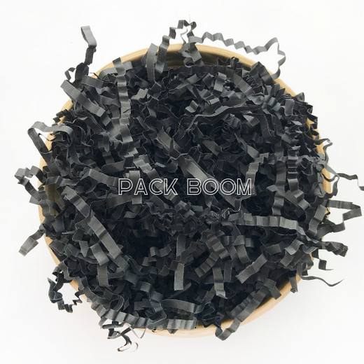 Наполнитель бумажный черный, 4 мм