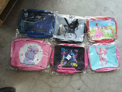 Папка А4 с ручками, текстиль с кожзамом, 50мм, микс12 дизайнов