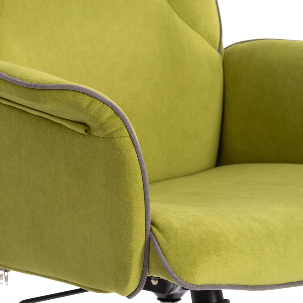 Кресло CHARM флок , олива, 23