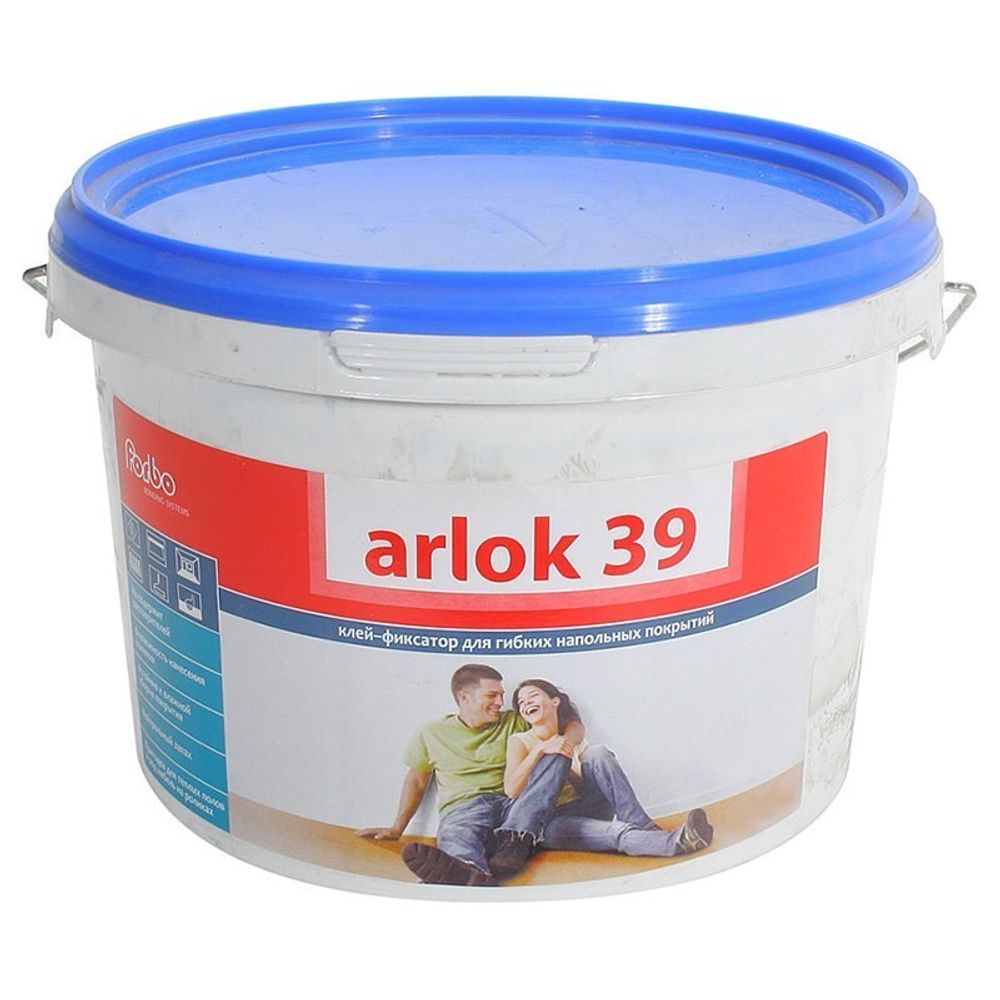Клей-фиксатор для гибких напольных покрытий ARLOK 39, 5 кг ( 25-33 кв.м)