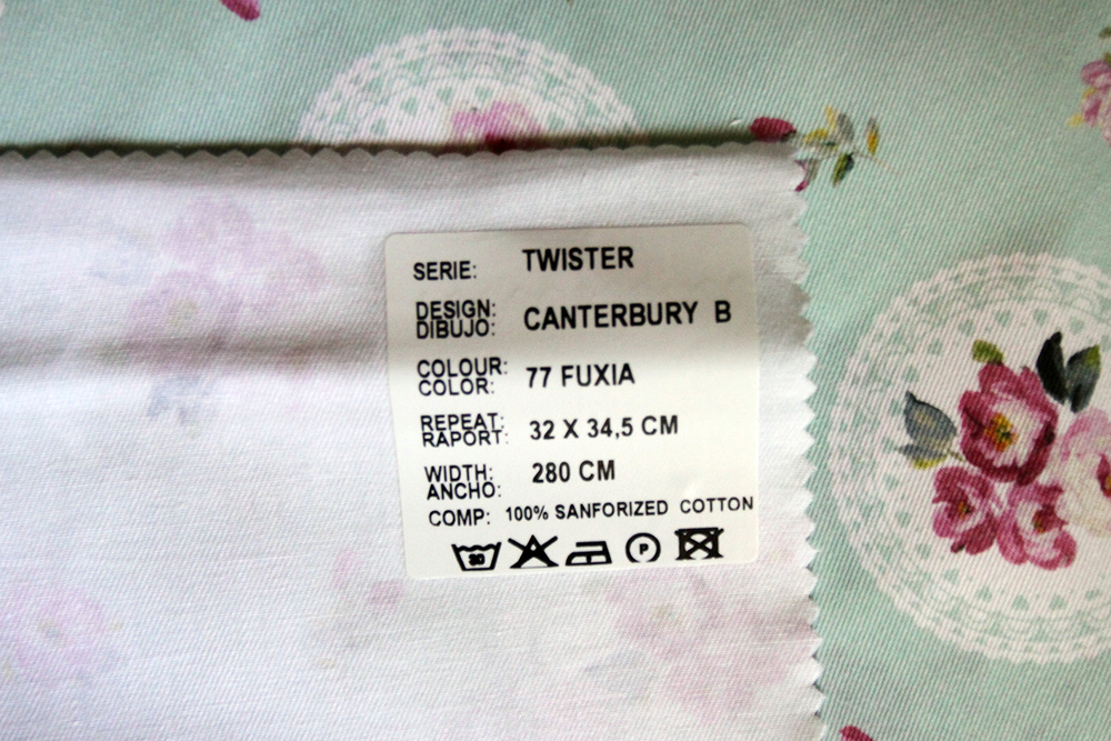 Терможаккард Twister Canterbury (Твистер Кантербери) B 77 fuxia