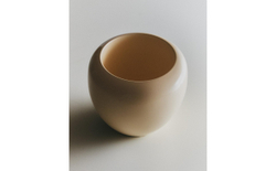 Zara Home Ваза из керамики, цвет бежевый, 13 см