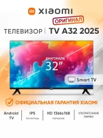Телевизор смарт 32 дюйма TV A32 черный