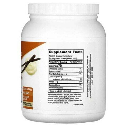 Сывороточный протеин Life Extension, Wellness Code, изолят сывороточного протеина, ваниль, 403 г (0,89 фунта)