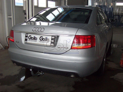 Фаркоп оцинкованный Galia A039A для Audi A6 2004-2011(паспорт и сертификат в комплекте)(без электрики)
