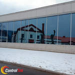 Пленка для окон декоративная BLACK OUT ControlTek, рулон (размер 1,524x30м.)