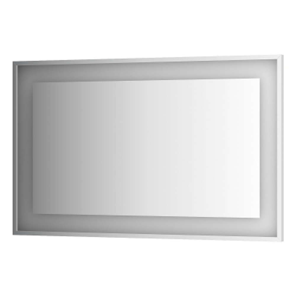 Зеркало Evoform в багетной раме со встроенным LED-светильником 29,5 W 120x75 см