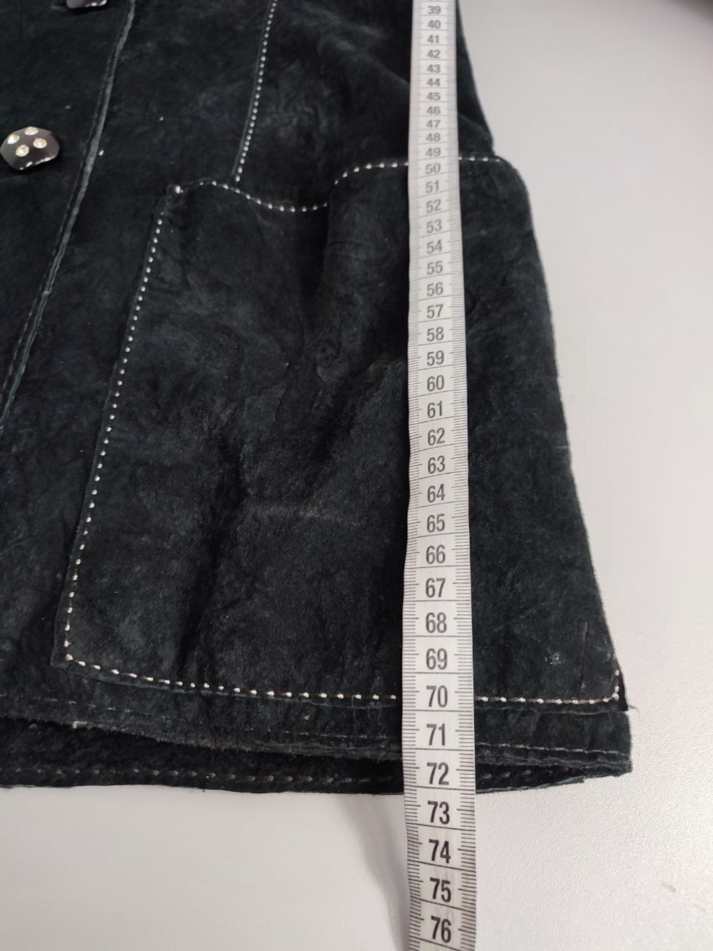 Дубленка кожаная 42 размер