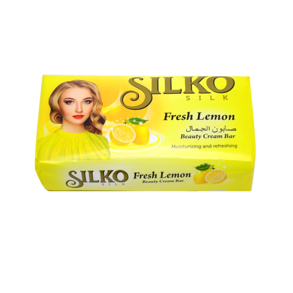 Мыло туалетное Silko Лимон 140 гр