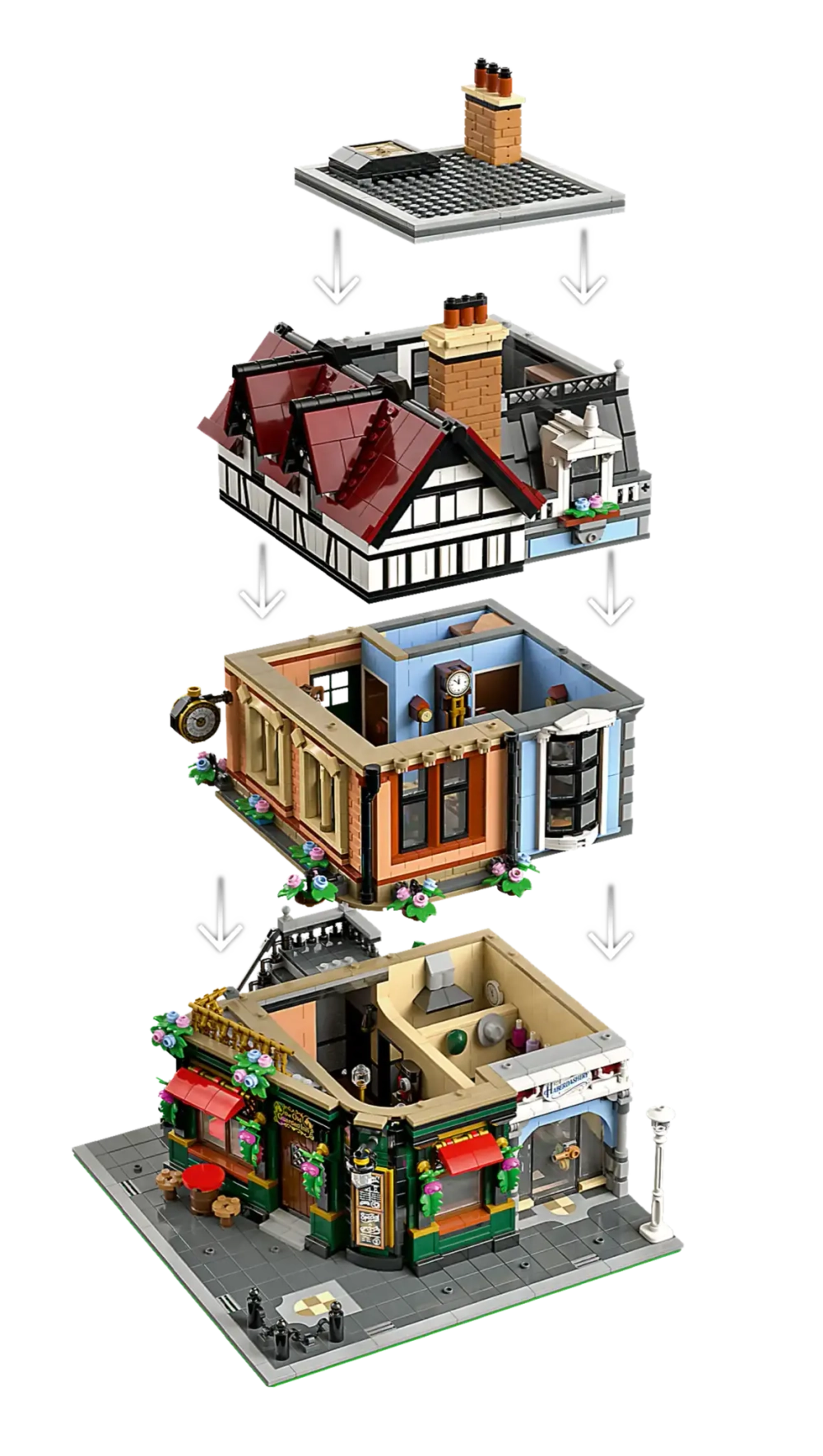 Конструктор LEGO Icons 10350 Уголок в стиле Тюдоров