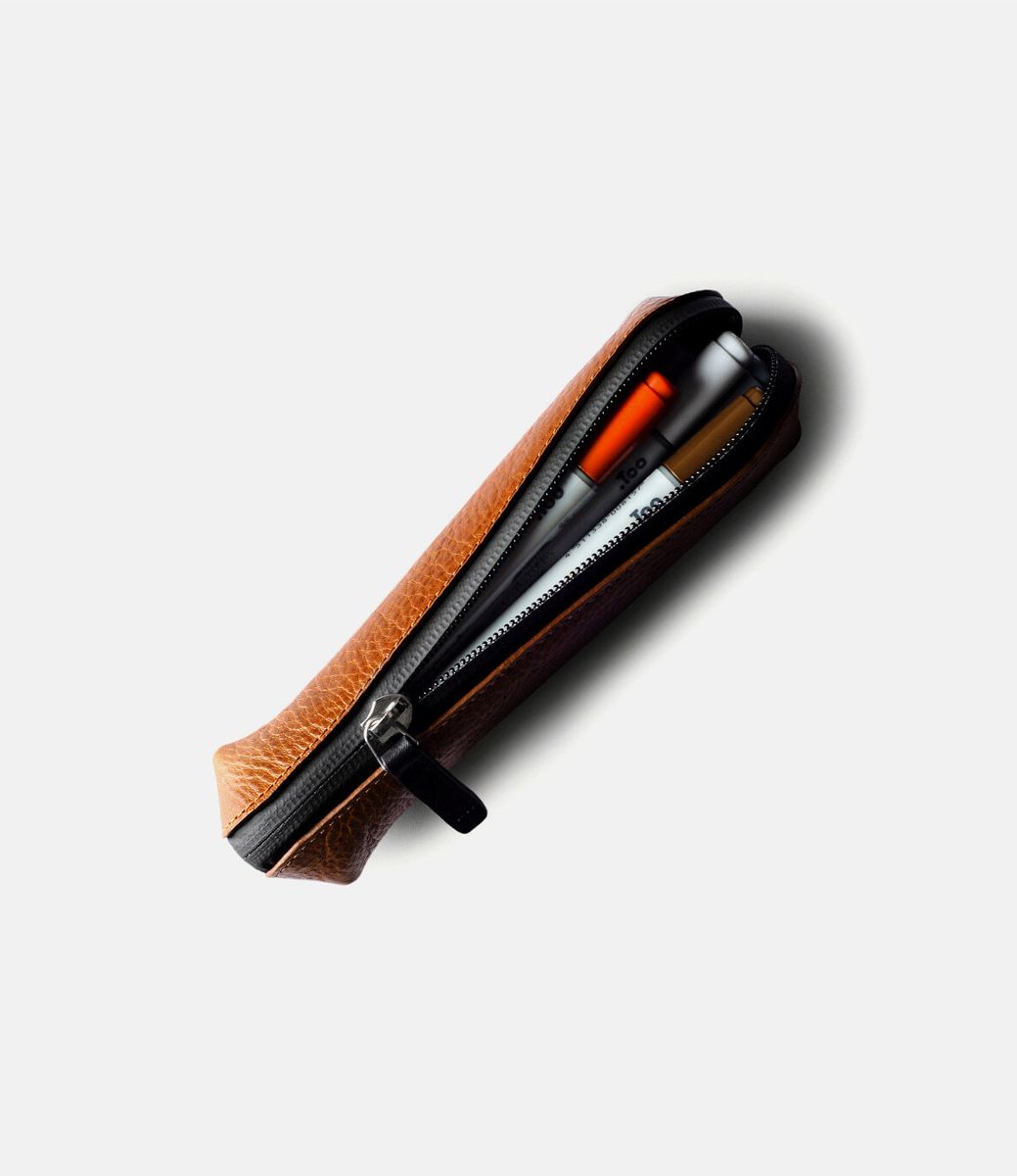 Hard Graft Fat Stick Pencil Case Classic — пенал из кожи