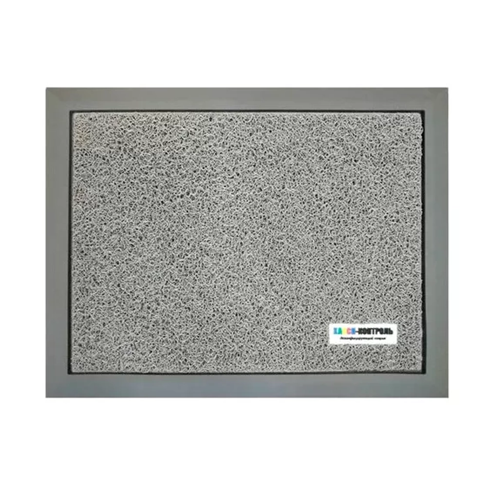 Дезковрик придверный ХАССП-Контроль 47х60 см серый