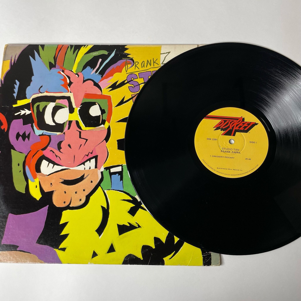 Винтажная виниловая пластинка LP Frank Zappa Studio Tan (USA 1978)