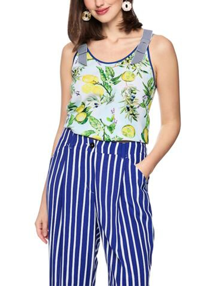 Marc Cain Топ с декоративными бретелями