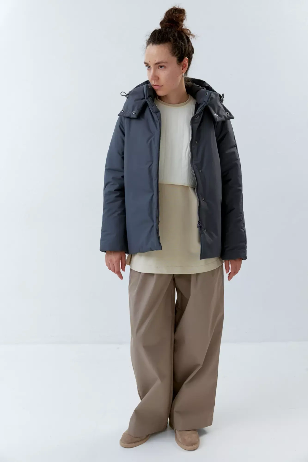 women uniqlo u padded parka