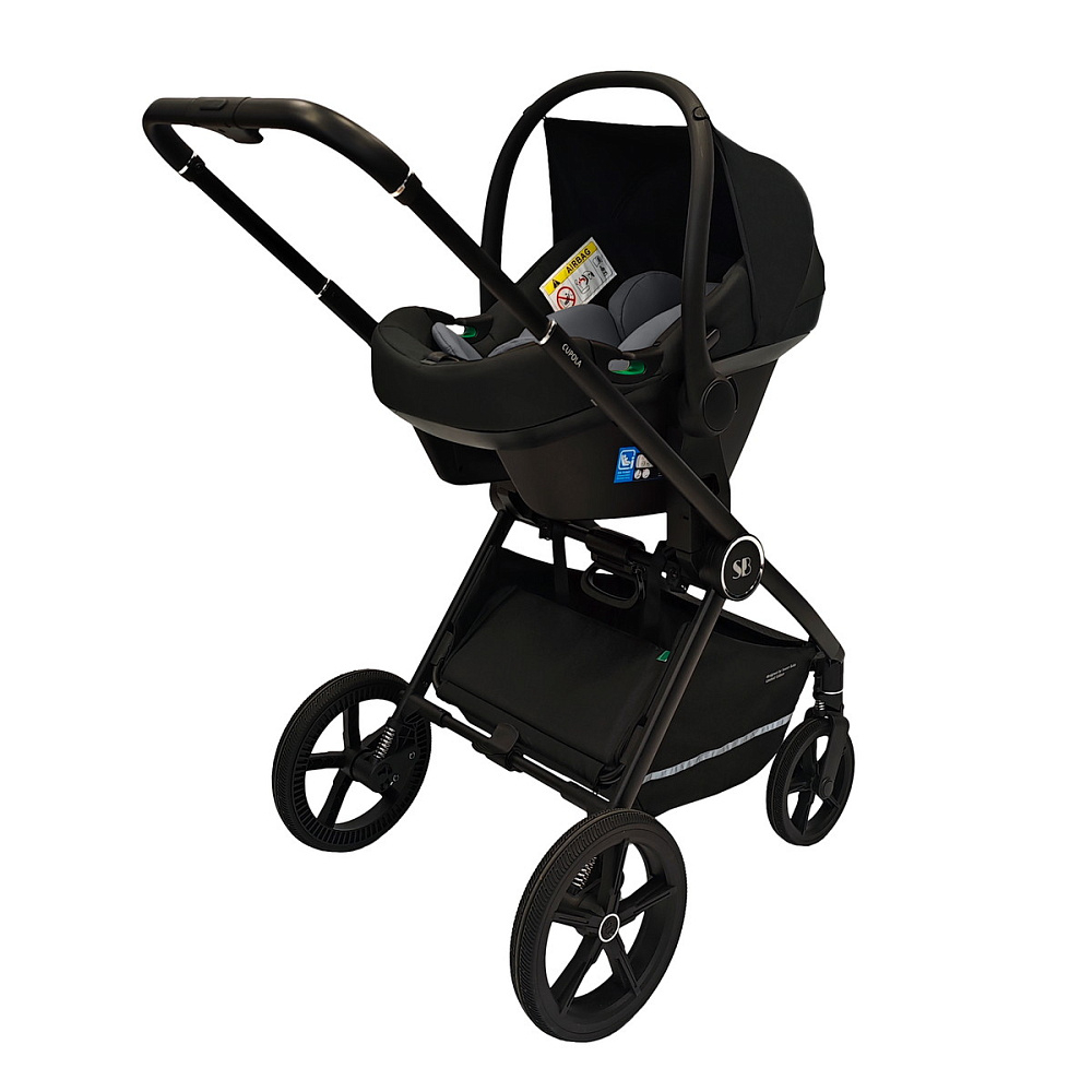 Детская коляска Sweet Baby Cupola New 3 в 1 Slate Grey