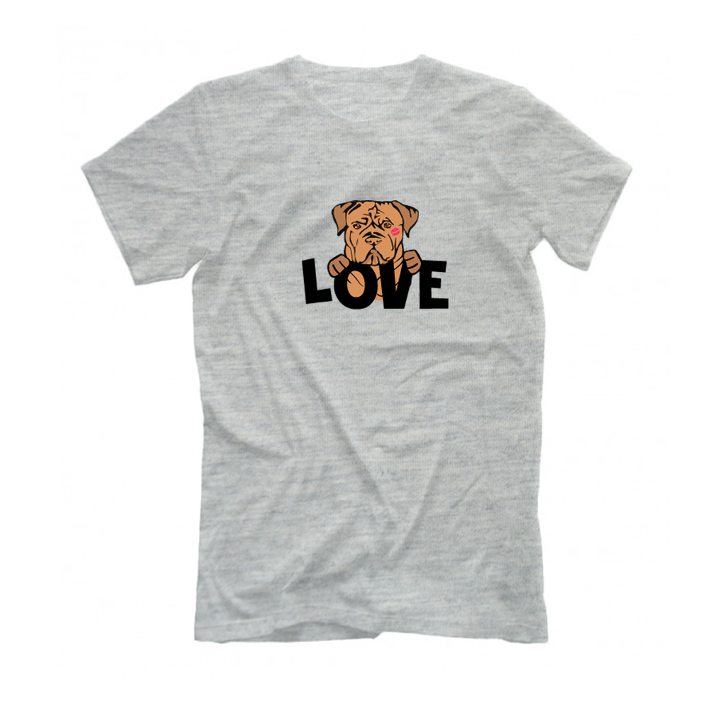 Футболка "Бордоский Дог - LOVE"