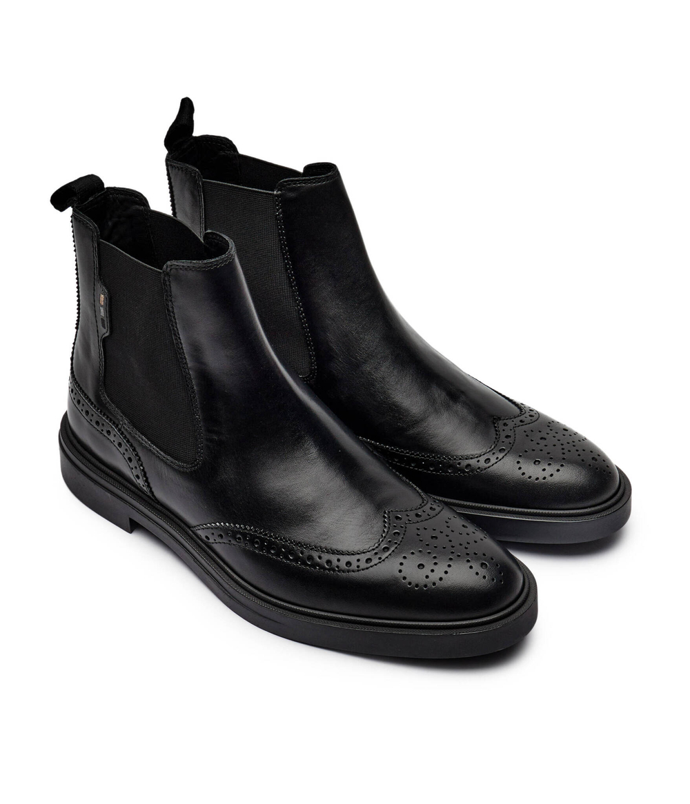 Кожаные челси calev BOSS BLACK - черный(50529227)
