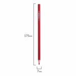 Карандаши цветные ЮНЛАНДИЯ "ДОМИКИ", 24 цвета, пластиковые, классические, грифель мягкий 3 мм, 181838